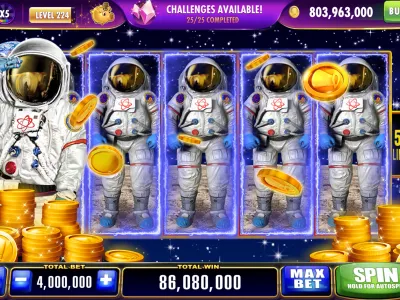 Sección de slots y tragamonedas