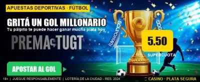 Hacé un gol millonario